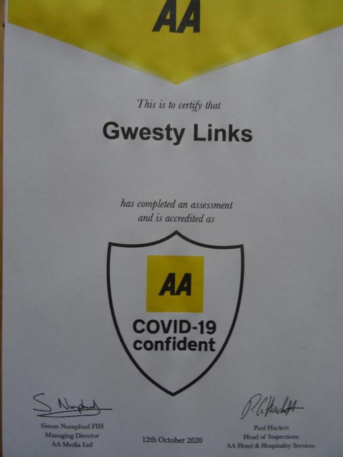 Hotel Gwesty Links Llandudno Exterior foto